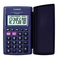 Picture of Casio HL-820LV-BK Cep Tipi    Hesap Makinesi 8 Hane Siyah