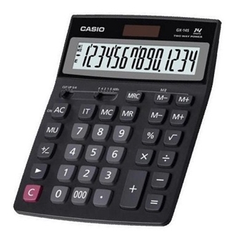 resm Casio GX-14B Masaüstü Hesap Makinesi 14 Hane