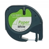 Picture of Dymo Letra Tag 721510 Paper Tape 12Mmx4Mt White( 59421)