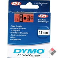 Resim Dymo D1 720570 Yedek Şerit    12MmX7 Mt Kırmızı-Siyah