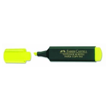 resm Faber-Castell 1548 Fosforlu   Kalem Kırmızı