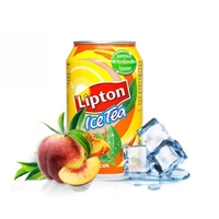 Resim Lipton Ice Tea Teneke Kutu    Soğuk Çay 330Ml 24lü Şeftali