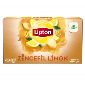 resm Lipton Bitki Çayı             Limon-Zencefil