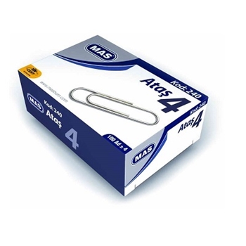 Picture of Mas 240 Paper Clip No:4 100 per box