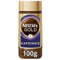 Resim Nescafe 12438578 Gold Kafeinsiz Kavanoz Kahve 100Gr