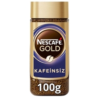 Resim Nescafe 12438578 Gold         Kafeinsiz Kavano z Kahve