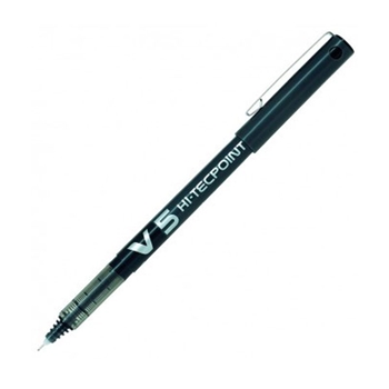Picture of Pilot V5 Hi-Tecpoint Needle Point Pen 0.5Mm Black
