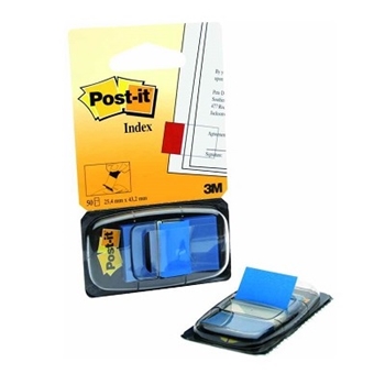 Picture of Post-It 680-2 BookMark Sticky Notest 50 Sheets Blue