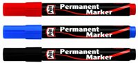 Resim Mas Bion 9177 Permanent       Marker Kesik Uç Kırmızı