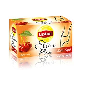 resm Lipton Slim Plus Bitki Çayı   Kiraz Saplı