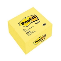 Picture of Post-It 636B Squared Notes  76X76Mm 400 Sheets Yellow