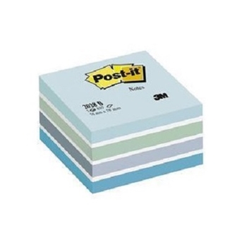 resm Post-It 2028-B Küpnot 76X76Mm 450Ypr Mavi Tonları