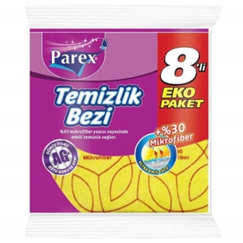 resm Parex Yeni (% 30MF) Mikrofiber Bez 8 li