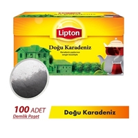 Resim Lipton Doğu Karadeniz Demlik Poşet Çay 100 lü