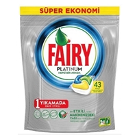 Resim Fairy Platinum Bulaşık Makinası Tablet 43 lu