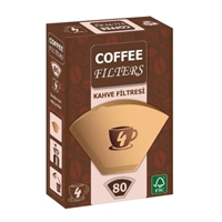 Resim Coffee  Kahve Filtre Kağıdı 1/4 80 li