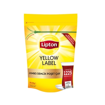 resm Lipton Yellow Label Jumbo     Demlik Poşet Çay 20Gr 35Ad