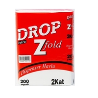 Resim Drop Z Katlı Kağıt Havlu      21X22,5 cm 12Li