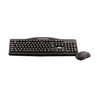 Resim Elba EC-266 Q Kablosuz Klavye Mouse Set Siyah