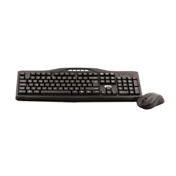 resm Elba EC-266 Q Kablosuz Klavye Mouse Set Siyah