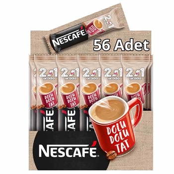 resm Nescafe 12515293 2 si 1 Arada Kahve 10Gr 56'lı