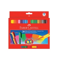 Resim Faber-Castell Eğlenceli 112000 Keçeli Kalem  20 Renk