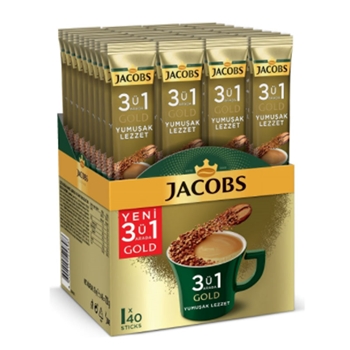 Picture of Jacobs 3'ü 1 Arada Kahve 18Gr 40lı Yumuşak Lezzet