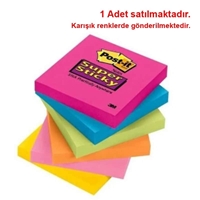 Picture of Post-It 654-SSMPQ Super Sticky Notes 76X76Mm 90 Sheets