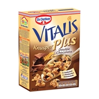 Resim Dr.Oetker Vitalis Knusper Plus Çıtır Çikolatalı Müsli 450Gr