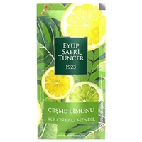 Resim Eyüp Sabri Tuncer  Kolonyalı Mendil 150 li Çeşme Limon
