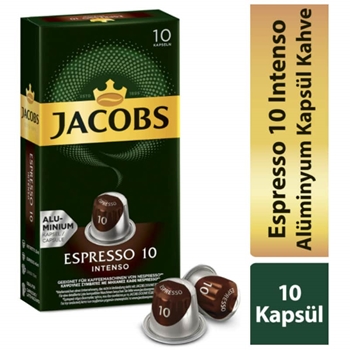 resm Jacobs Espresso 10 Intense Kapsül Kahve