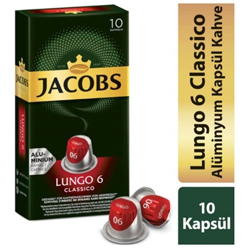 Picture of Jacobs Lungo 6 Classic Kapsül Kahve