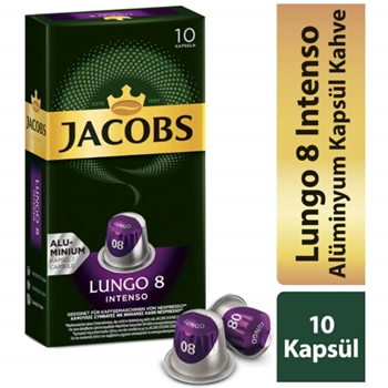 resm Jacobs Lungo 8 Intense Kapsül Kahve