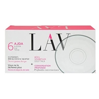 Resim Lav Ajda LV-AJD268F Çay Tabağı 6 lı