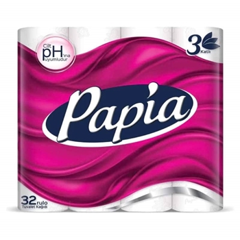 Picture of Papia 3 Katlı Tuvalet Kağıdı 32 li