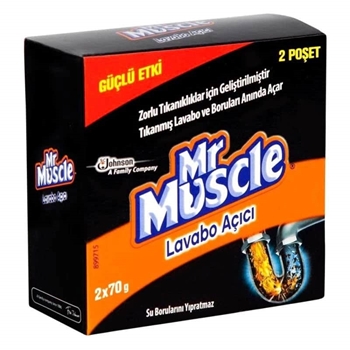 resm Mr Muscle C141955 Granül      Lavabo Açıcı 2 li