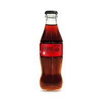 Resim Coca-Cola Cam Şişe Kola 200Ml Şekersiz