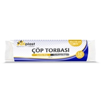 Resim Jumbo Boy Kalın Çöp Torbası   80X110 400Gr 10 lu Gri TEST