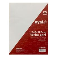 Resim Oyal Torba Zarf 24X32 100Gr   25li Natura