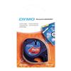 Picture of Dymo Letra Tag 721630 Plastic Tape 12Mmx4Mt Red (59424)
