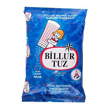 resm Billur Poşet Tuz 750Gr