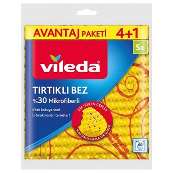 Picture of Vileda Eko % 30 Mikrofiber    Temizlik Bezi 4+1