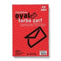 Resim Oyal-Doğan Torba Zarf 17X25   100Gr Natura