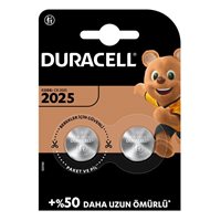 Resim Duracell CR2025 Pil 2Lİ