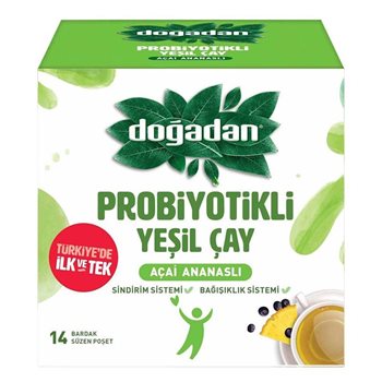 Picture of Doğadan Açai Ananaslı         Probiyotik 14 Lü Yeşil Çay