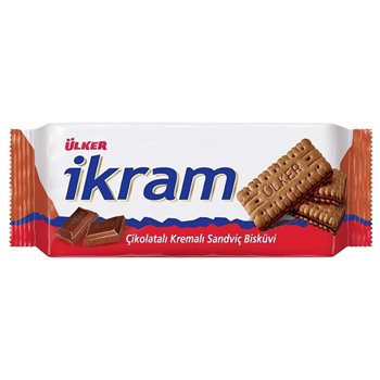 resm Ülker İkram No:101 Bisküvi 84Gr Çikolatalı