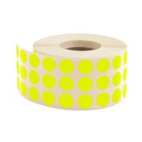 Resim Tanex Nokta Etiketi 10Mm 5000 li (6Rulo) Sarı