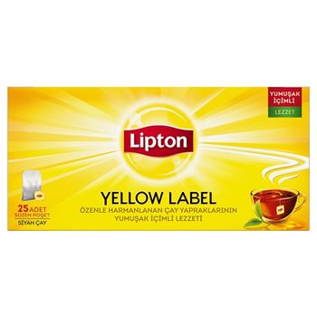 Picture of Lipton Yellow Label Bardak    Poşet Çay 25Li Paket