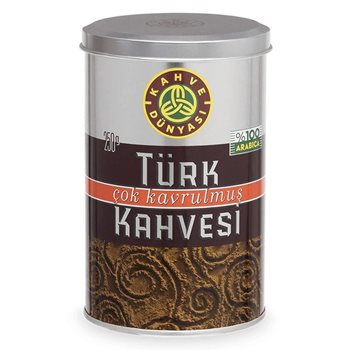 resm Kahve Dünyası Koyu Teneke     Kutu Türk Kahvesi 250Gr
