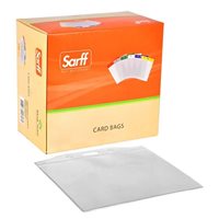 Resim Sarff 15207031 A6 Kart Poşeti Şeffaf Dikey